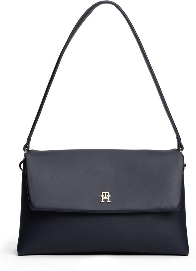 Tommy Hilfiger Schoudertas TH MODERN ESS SHOULDER BAG dames minibag draagtas met goudkleurige details - Foto 5