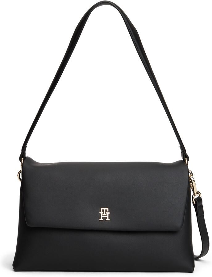 Tommy Hilfiger Schoudertas TH MODERN ESS SHOULDER BAG dames minibag draagtas met goudkleurige details - Foto 5