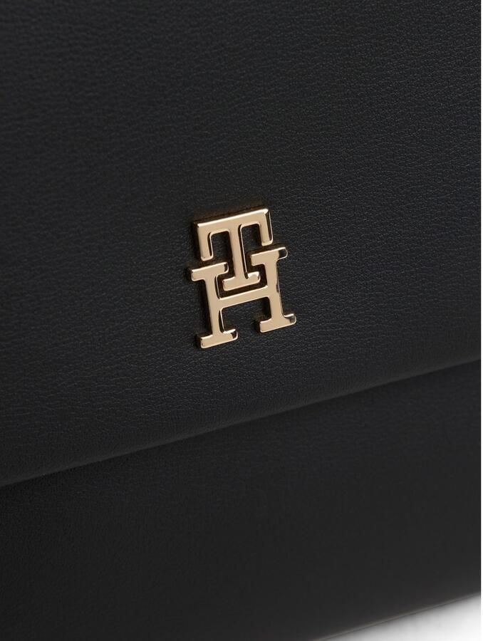 Tommy Hilfiger Schoudertas TH MODERN ESS SHOULDER BAG dames minibag draagtas met goudkleurige details - Foto 2