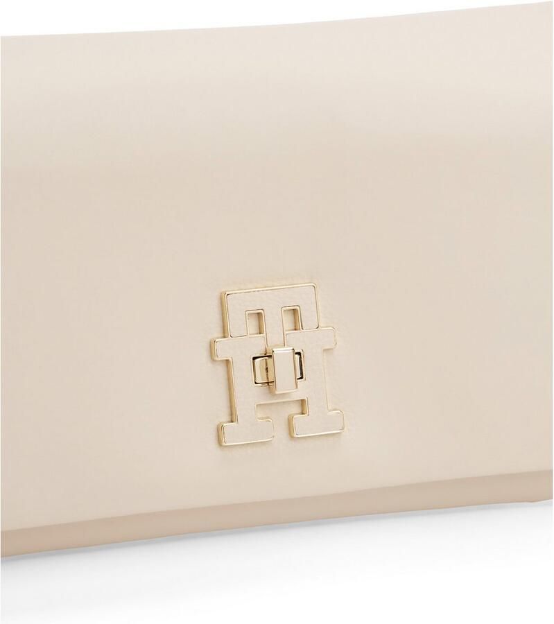 Tommy Hilfiger Schoudertas TH MODERN MINI CROSSOVER dames minibag crossbag clutch met edel th-logo embleem