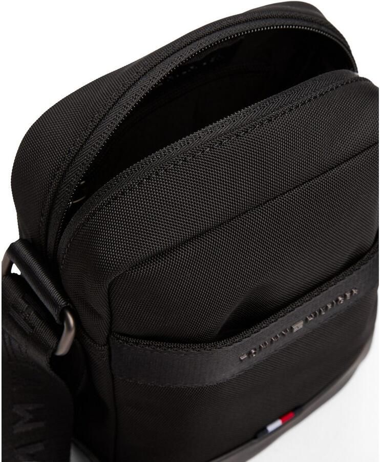 Tommy Hilfiger Schoudertas TH NYLON TRAVEL MINI REPORTER heren schoudertas crossbody tas met logovlag - Foto 2