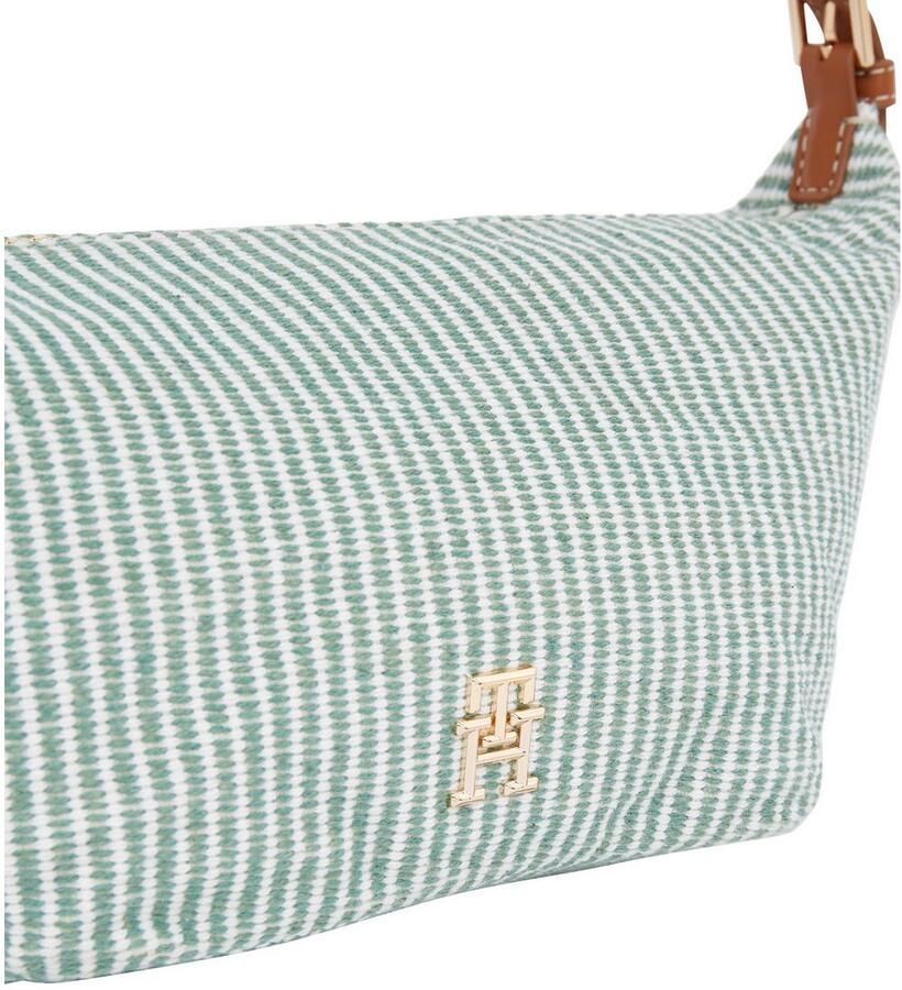 Tommy Hilfiger Schoudertas TH PREMIUM BEACH LE SLING BAG voorjaarsmode dames mini tas schoudertas met strepen