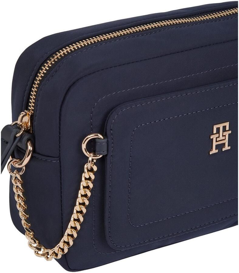 Tommy Hilfiger Schoudertas TH SPRING CAMERA BAG dames mini bag schoudertas met verstelbare schouderriem