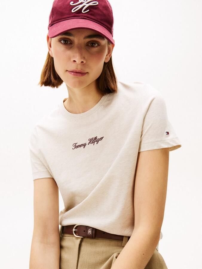 Tommy Hilfiger Shirt met korte mouwen CLASSIC SCRIPT REG SS TEE