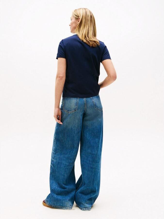 Tommy Hilfiger Shirt met korte mouwen CLASSIC SCRIPT REG SS TEE - Foto 3