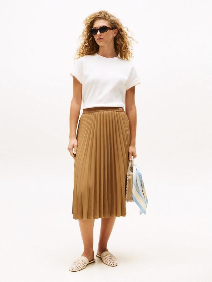 Tommy Hilfiger Shirt met korte mouwen GOLD BUTTON MDRN C-NK SS TEE - Foto 2