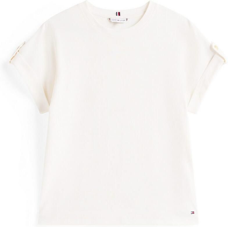 Tommy Hilfiger Shirt met korte mouwen GOLD BUTTON MDRN C-NK SS TEE