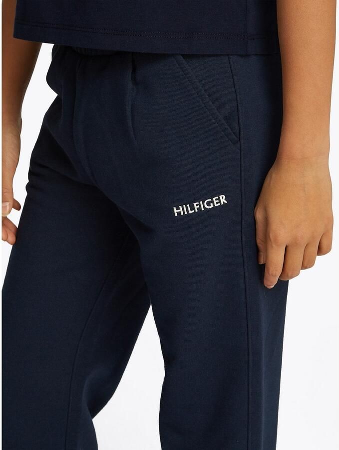 Tommy Hilfiger Shirt met korte mouwen HILFIGER SEQUINS FLAG TEE SS met pailletten met logo-print - Foto 3