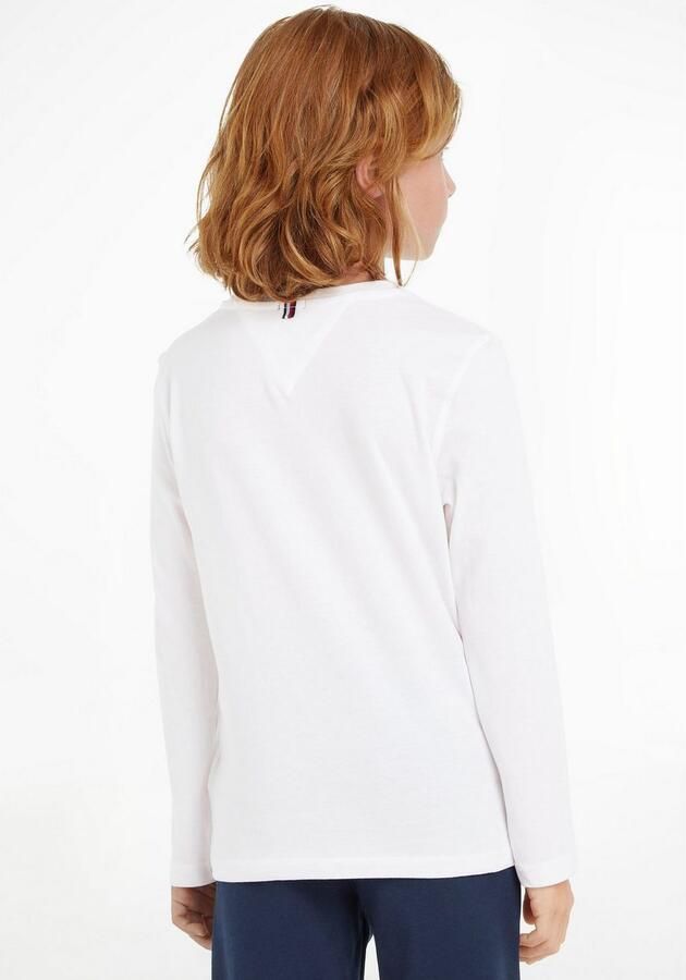 Tommy Hilfiger Teens Shjrt met lange mouwen van biologisch katoen - Foto 8