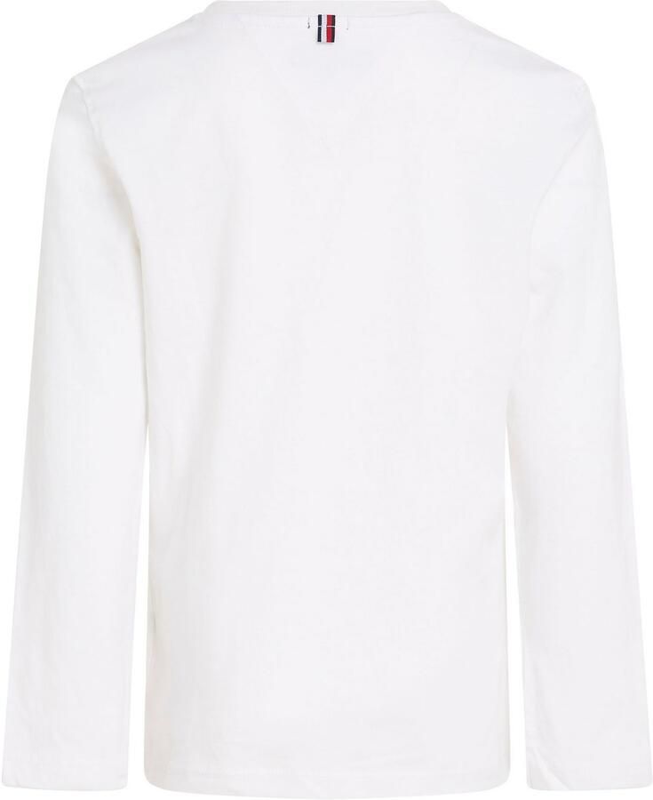 Tommy Hilfiger Teens Shjrt met lange mouwen van biologisch katoen - Foto 6