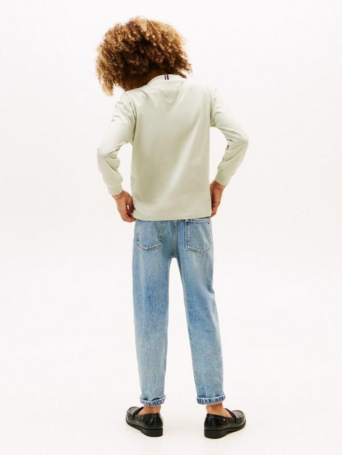 Tommy Hilfiger Shirt met lange mouwen ESSENTIAL T-SHIRT LS voor kinderen tot 16 jaar merklogo - Foto 4