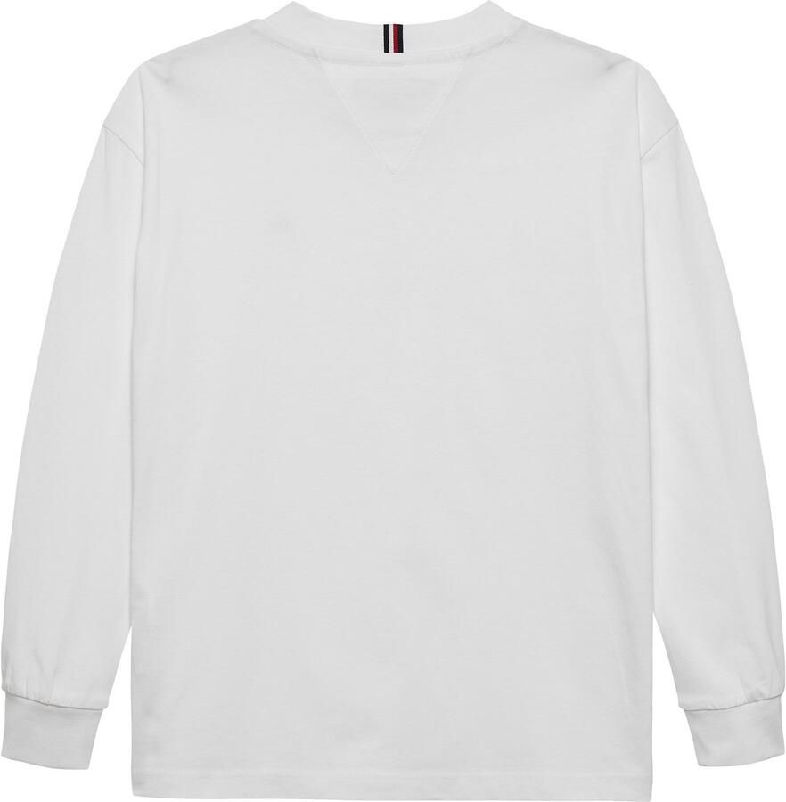 Tommy Hilfiger Shirt met lange mouwen ESSENTIAL T-SHIRT LS voor kinderen tot 16 jaar merklogo - Foto 3