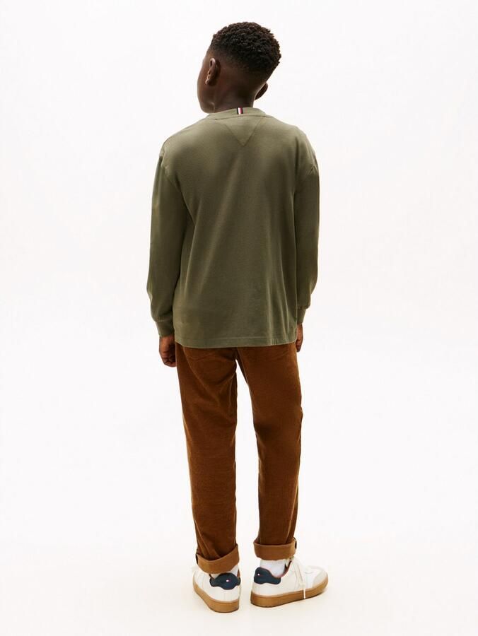 Tommy Hilfiger Shirt met lange mouwen ESSENTIAL T-SHIRT LS voor kinderen tot 16 jaar merklogo - Foto 6