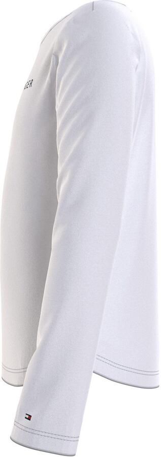 Tommy Hilfiger longsleeve van biologisch katoen wit Meisjes Katoen (biologisch) Ronde hals 128 - Foto 14