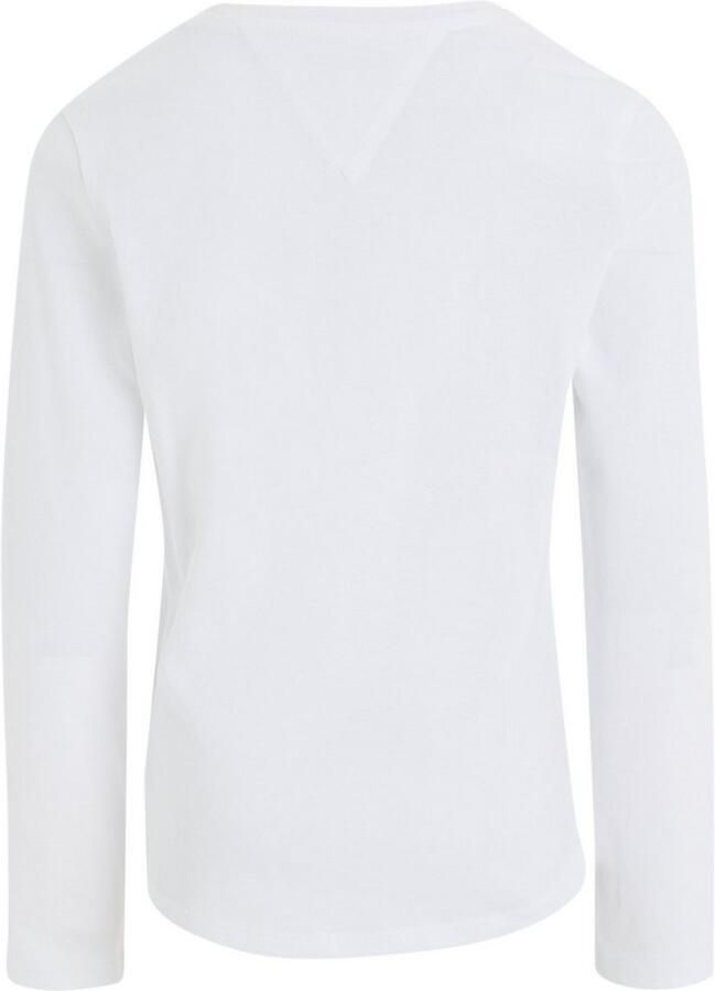 Tommy Hilfiger longsleeve van biologisch katoen wit Meisjes Katoen (biologisch) Ronde hals 128 - Foto 11
