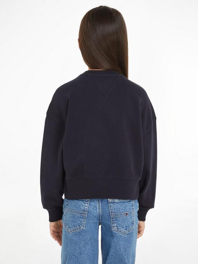 Tommy Hilfiger Shirt met lange mouwen HILFIGER NY EMBROIDERED CREWNECK Kinderen tot 16 jaar met logostiksel - Foto 5