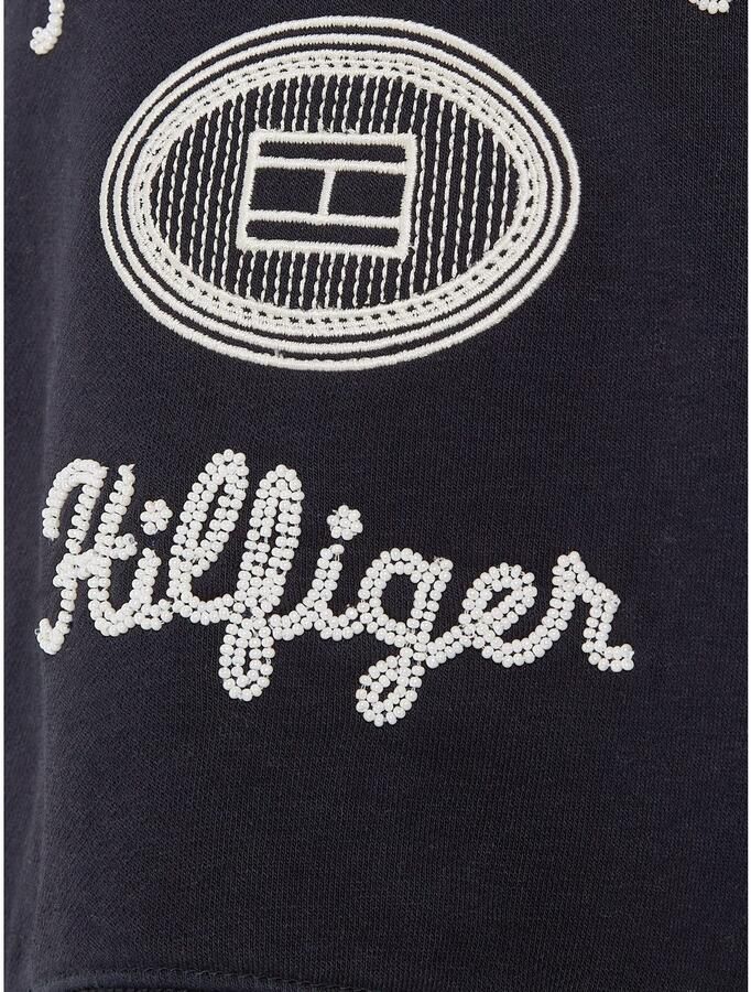 Tommy Hilfiger Shirt met lange mouwen HILFIGER NY EMBROIDERED CREWNECK Kinderen tot 16 jaar met logostiksel - Foto 2