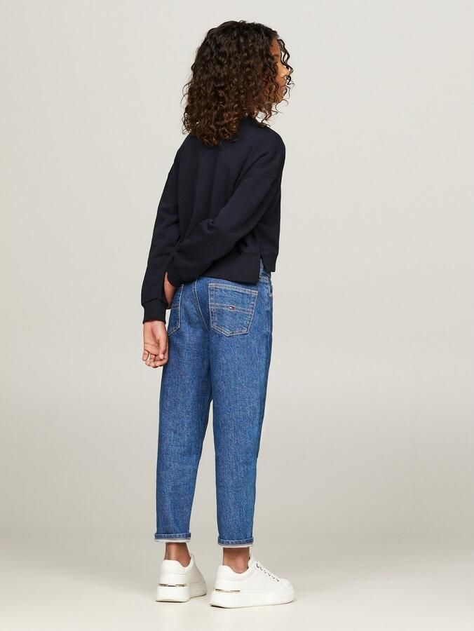 Tommy Hilfiger Shirt met lange mouwen HILFIGER NY EMBROIDERED CREWNECK Kinderen tot 16 jaar met logostiksel - Foto 6