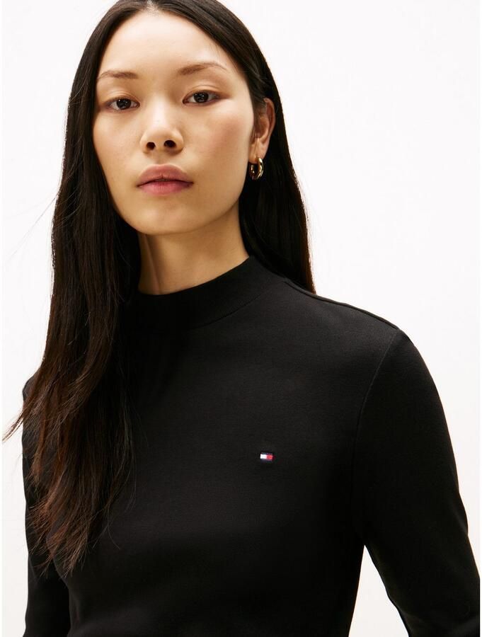 Tommy Hilfiger Slim fit shirt met lange mouwen van puur katoen - Foto 2