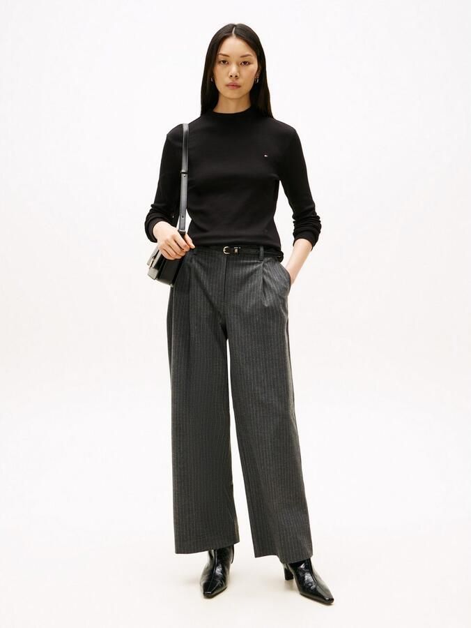 Tommy Hilfiger Slim fit shirt met lange mouwen van puur katoen - Foto 3