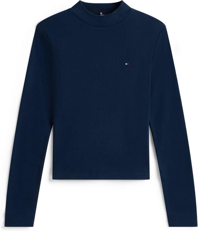 Tommy Hilfiger slim fit shirt met lange mouwen van puur katoen - Foto 2
