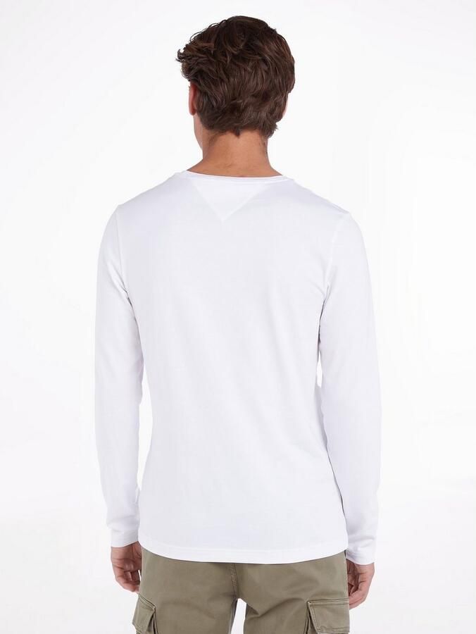 Tommy Hilfiger Slim fit shirt met lange mouwen en geborduurd logo model 'Tretch' - Foto 3
