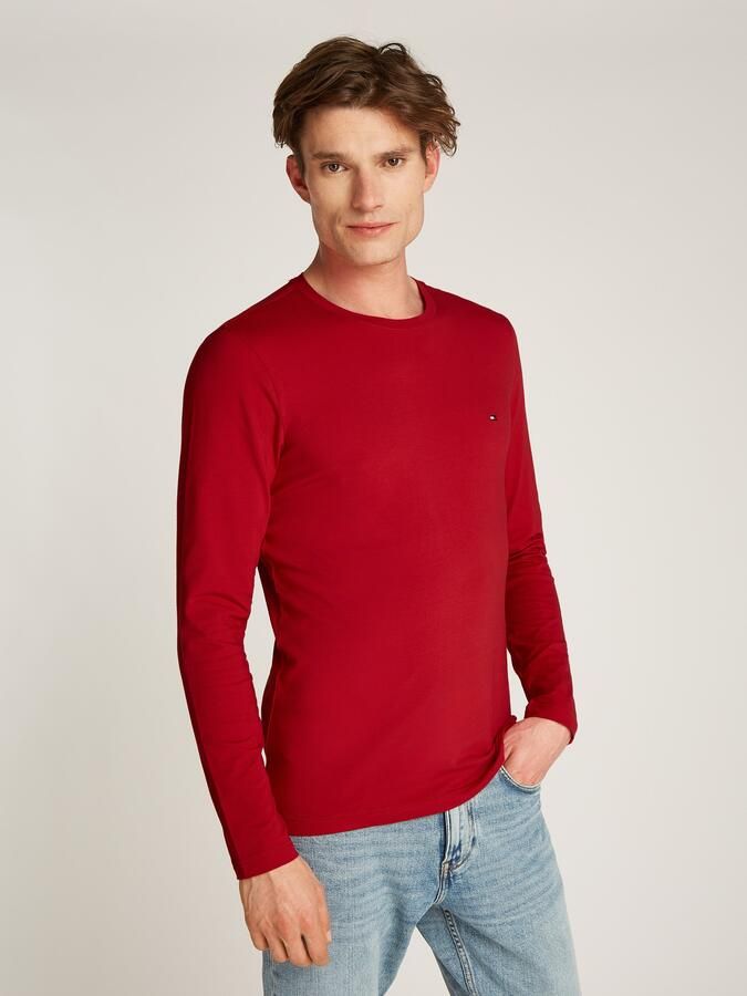 Tommy Hilfiger Shirt met lange mouwen STRETCH SLIM FIT LONG SLEEVE - Foto 10