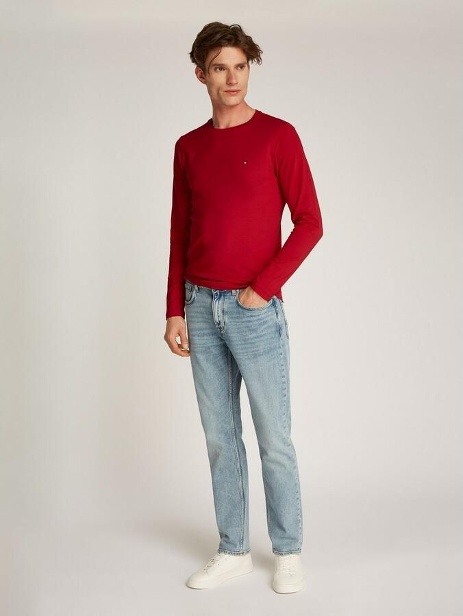 Tommy Hilfiger Shirt met lange mouwen STRETCH SLIM FIT LONG SLEEVE - Foto 6