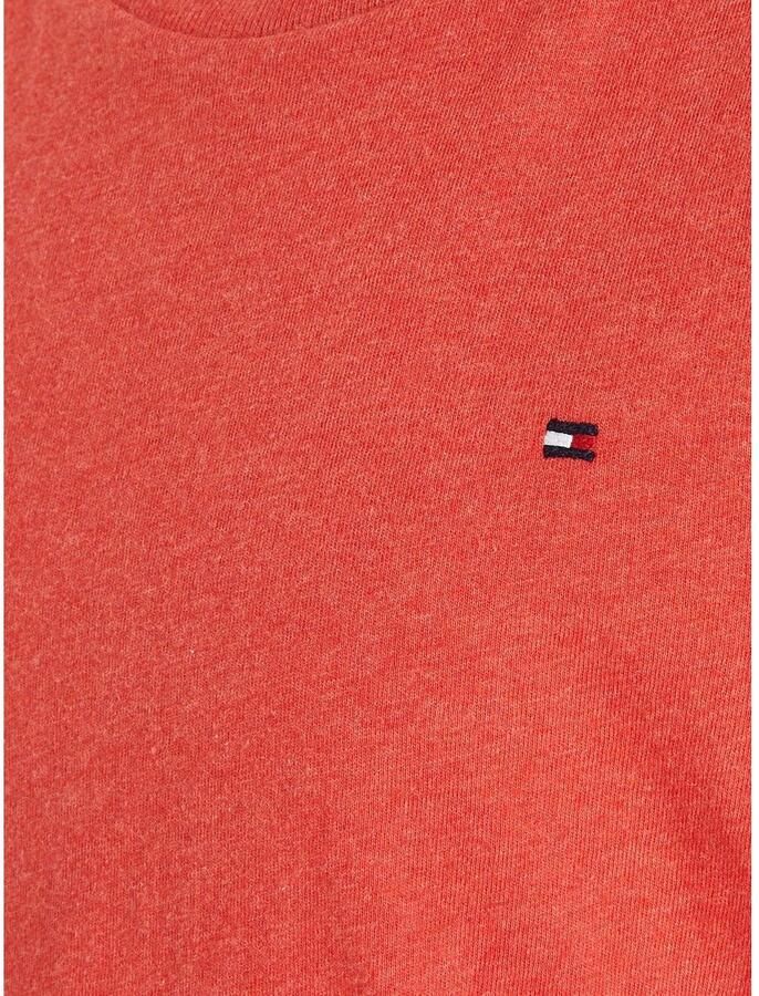 Tommy Hilfiger Shirt met ronde hals BOYS BASIC CN KNIT S S met -merklabel - Foto 3