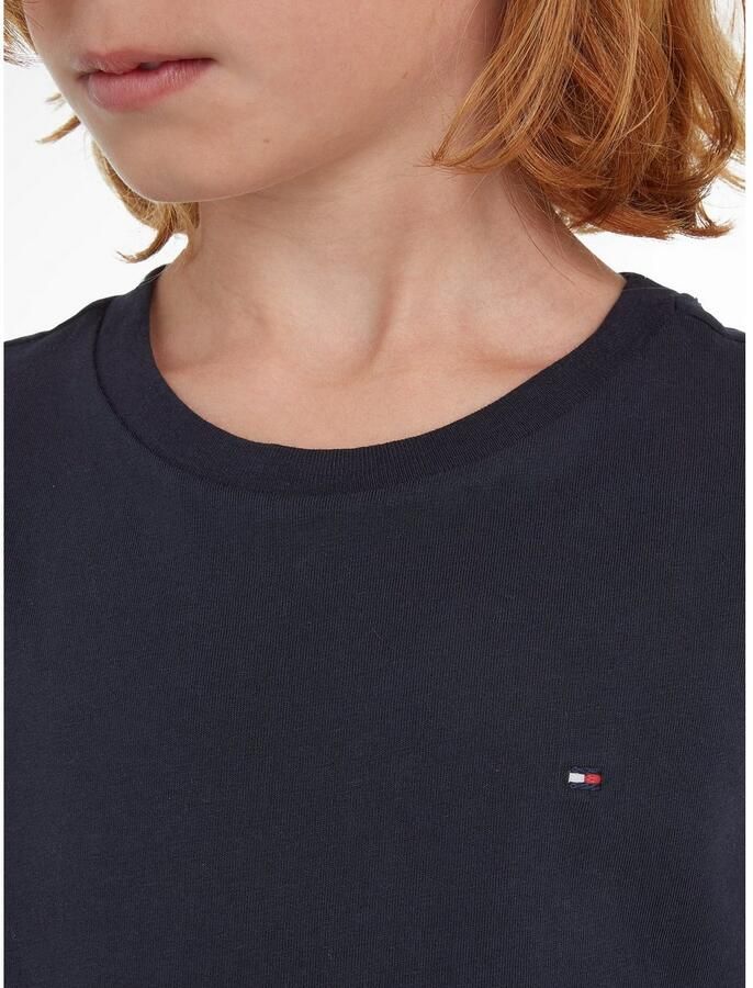 Tommy Hilfiger T-shirt BOYS BASIC CN KNIT Kinderen Kids Junior MiniMe voor jongens - Foto 3