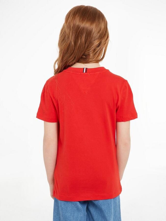 Tommy Hilfiger T-shirt ESSENTIAL TEE Kinderen Kids Junior MiniMe voor jongens en meisjes - Foto 4