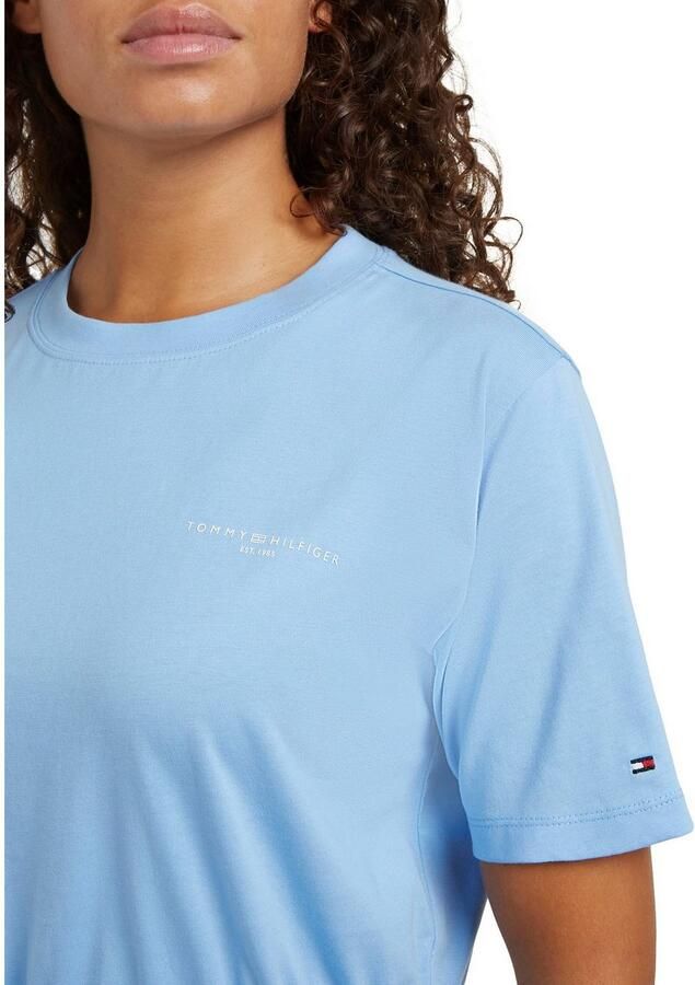 Tommy Hilfiger Shirtjurk 1985 REG MINI CORP TEE DRSS SS - Foto 4