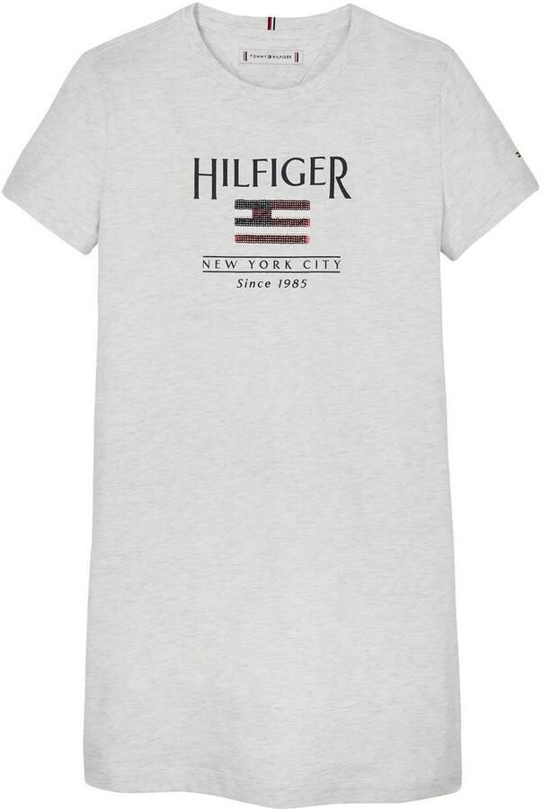 Tommy Hilfiger Shirtjurk HILFIGER SEQUINS FLAG TEE DRESS - Foto 10