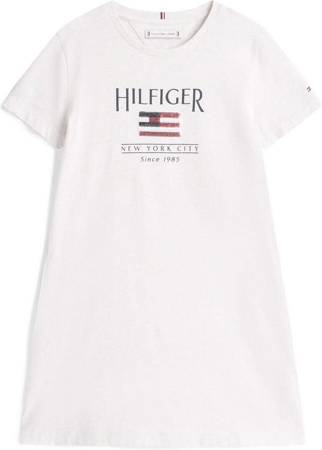 Tommy Hilfiger Shirtjurk HILFIGER SEQUINS FLAG TEE DRESS - Foto 8