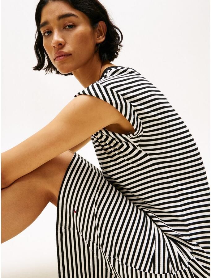 Tommy Hilfiger Shirtjurk RIB SHORT REG TEE DRS - Foto 2