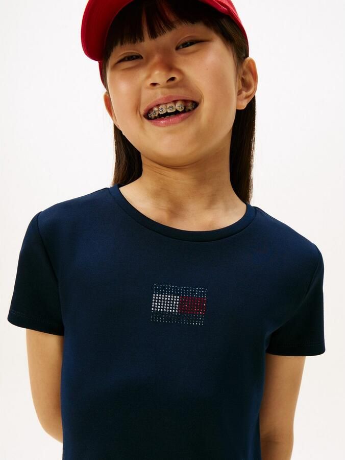 Tommy Hilfiger Shirtjurk STRAIGHT PUNTO DRESS S S - Foto 2