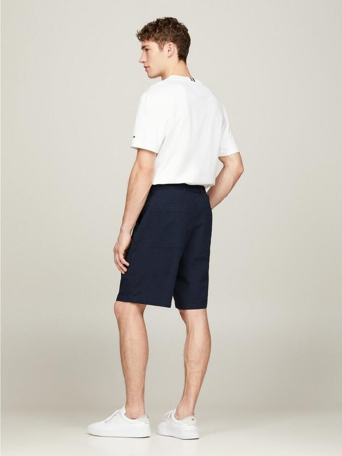 Tommy Hilfiger Bermuda met structuurmotief model 'SEERSUCKER' - Foto 6