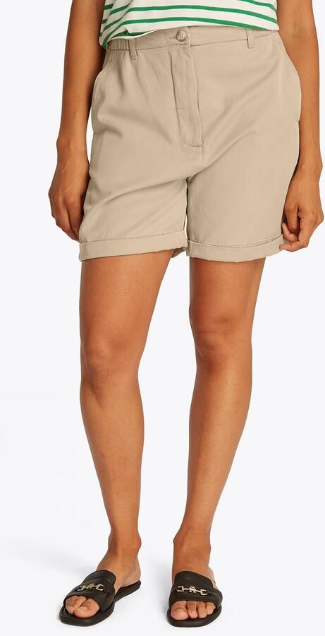 Tommy Hilfiger Regular fit korte chino van een mix van lyocell en katoen - Foto 5