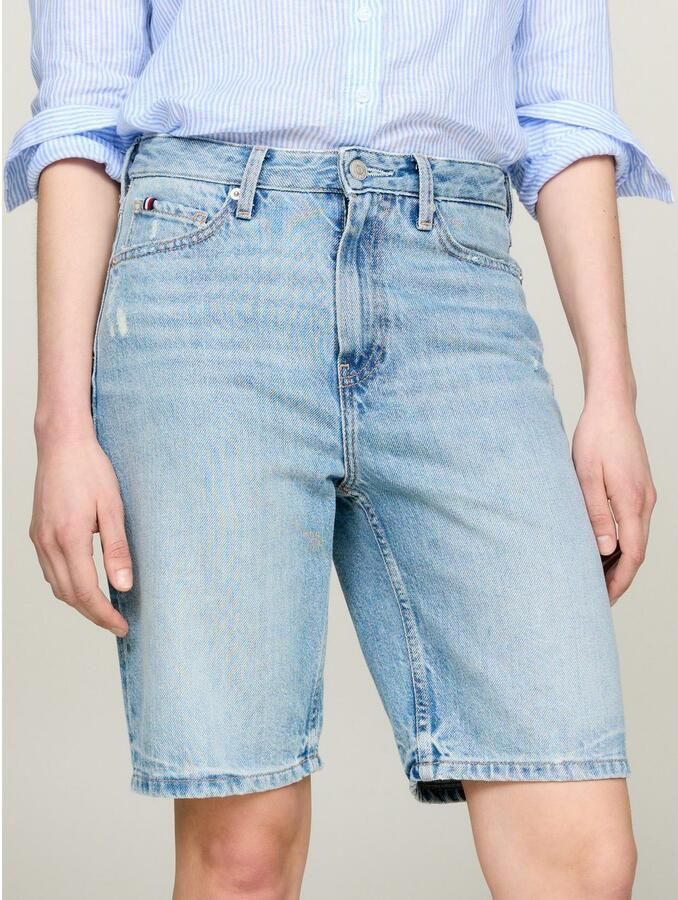 Tommy Hilfiger Short DNM SLIM SHORT HW ASH WRN - Foto 3