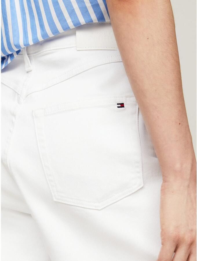 Tommy Hilfiger Korte jeans in effen design met labeldetail - Foto 3
