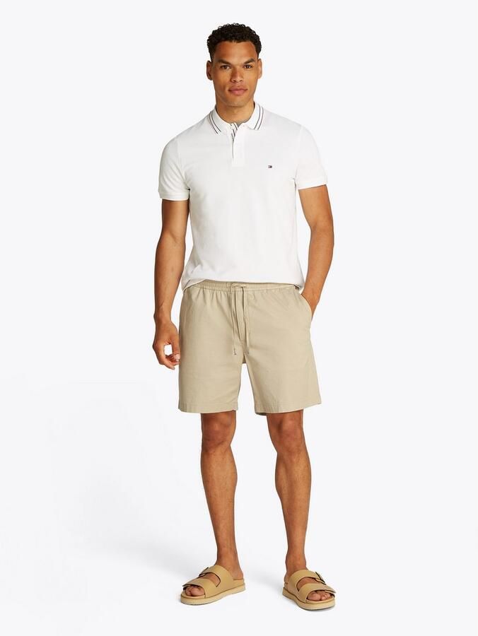 Tommy Hilfiger Regular fit korte broek van een mix van katoen en elastaan - Foto 4