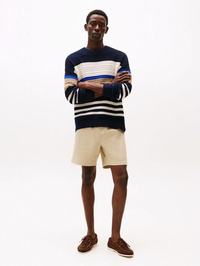 Tommy Hilfiger Regular fit korte broek van een mix van katoen en elastaan - Foto 5