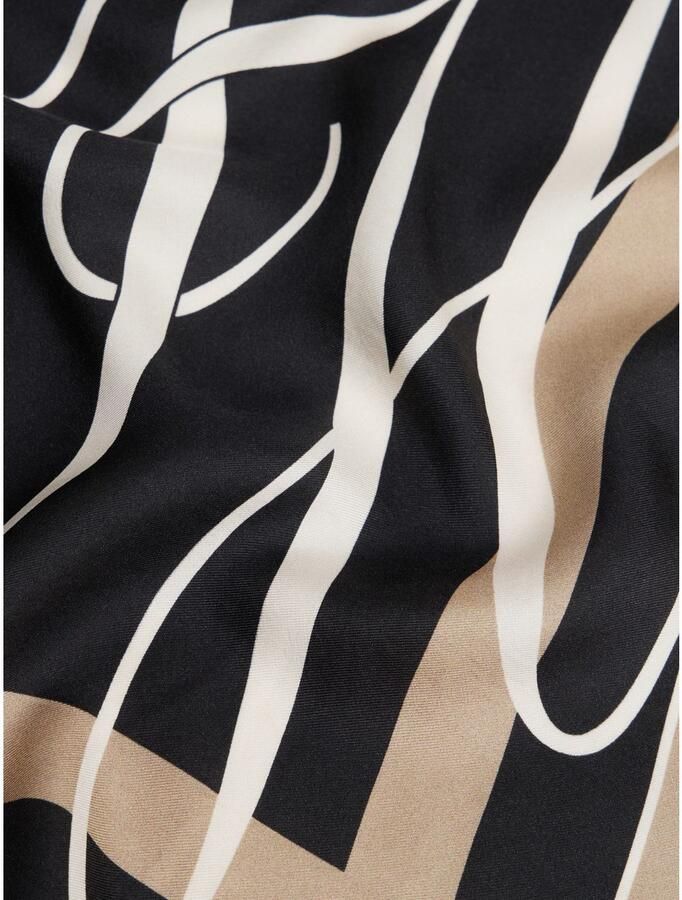 Tommy Hilfiger Sjaaltje TH HERITAGE SCRIPT SILK SCARF vierkantig van zuiver zijde met logo afmetingen 50 xs0 cm - Foto 2