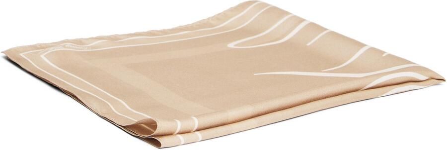 Tommy Hilfiger Sjaaltje TH HERITAGE SCRIPT SILK SCARF vierkantig van zuiver zijde met logo afmetingen 50 xs0 cm - Foto 4