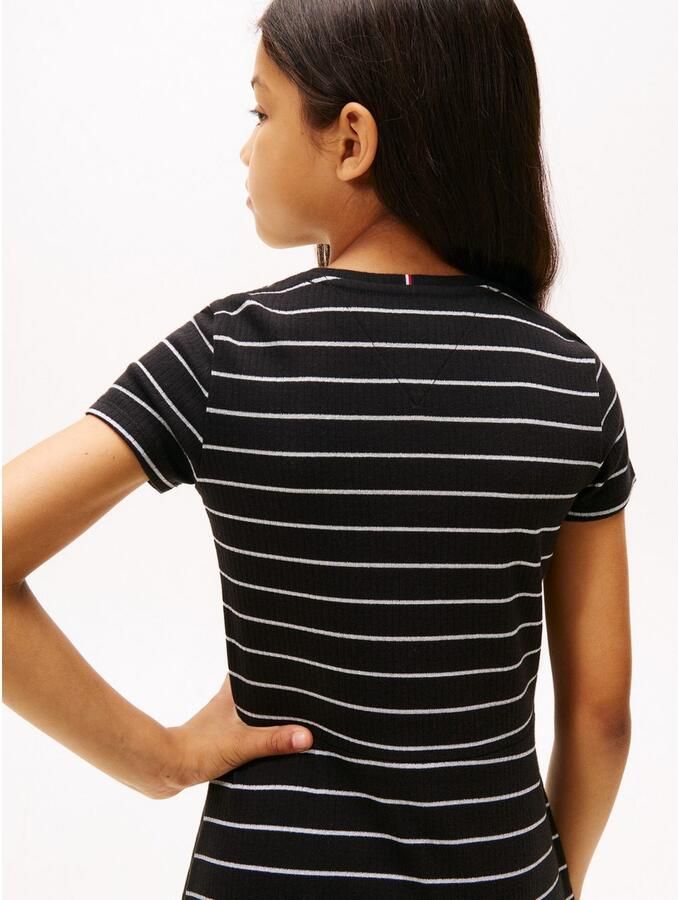 Tommy Hilfiger Skaterjurk LUREX SKATER DRESS S S - Foto 2