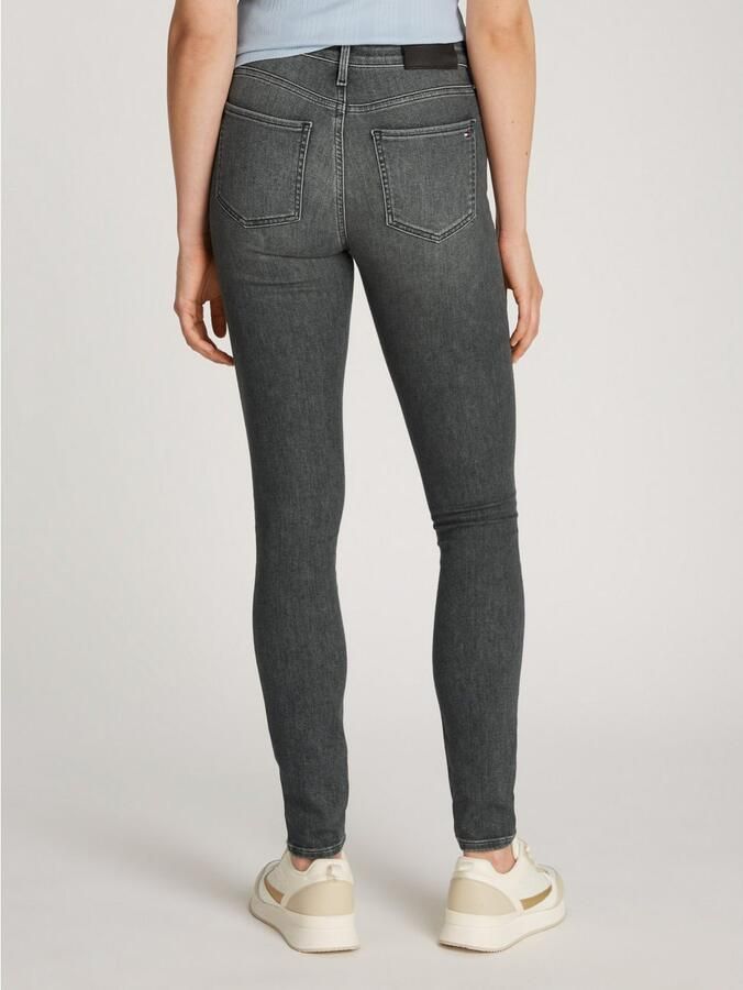 Tommy Hilfiger Skinny fit jeans COMO Skinny RW ACE met logo-badge en enkellange snit - Foto 2