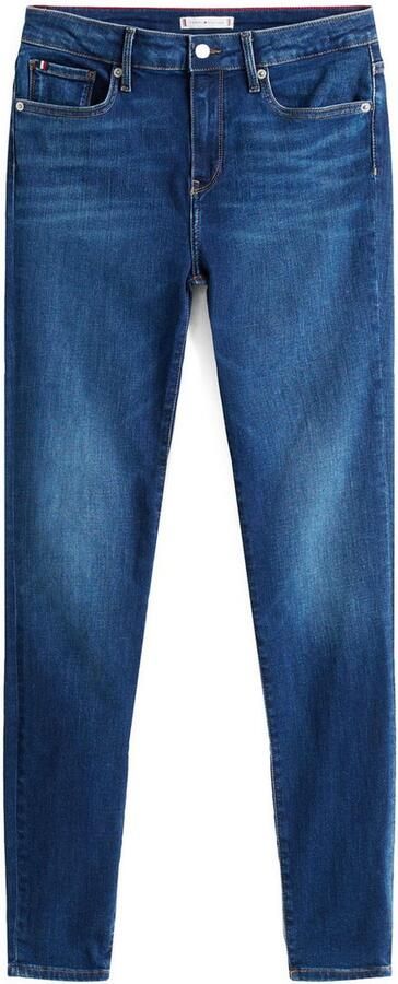 Tommy Hilfiger Skinny fit jeans COMO Skinny RW ACE met logo-badge en enkellange snit - Foto 12