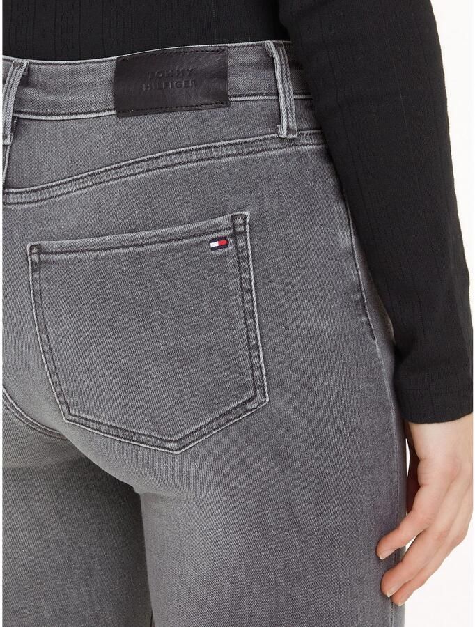 Tommy Hilfiger Skinny fit jeans HARLEM U SKINNY HW CAL met logo-badge