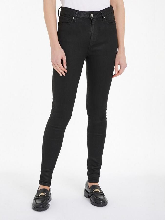 Tommy Hilfiger Skinny fit jeans HARLEM U SKINNY HW CAL met logo-badge - Foto 3