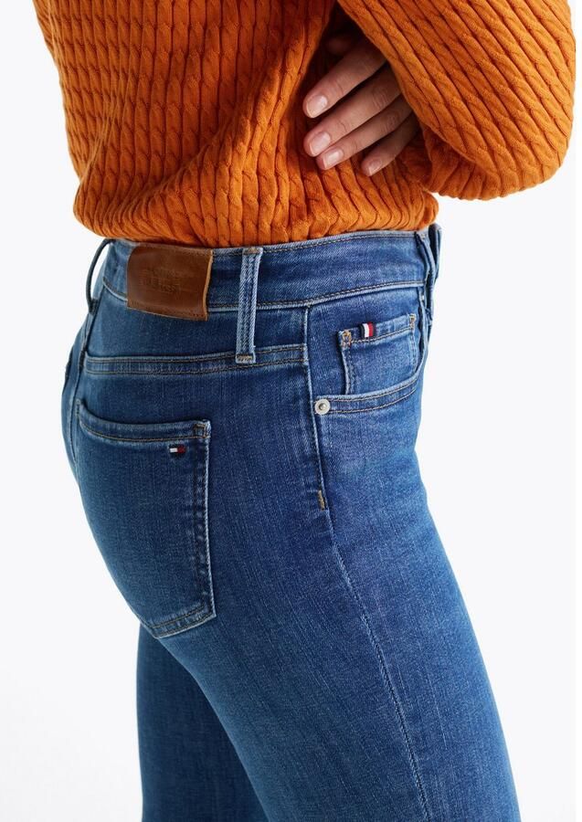 Tommy Hilfiger Skinny fit jeans HERITAGE COMO SKINNY RW met logo-badge